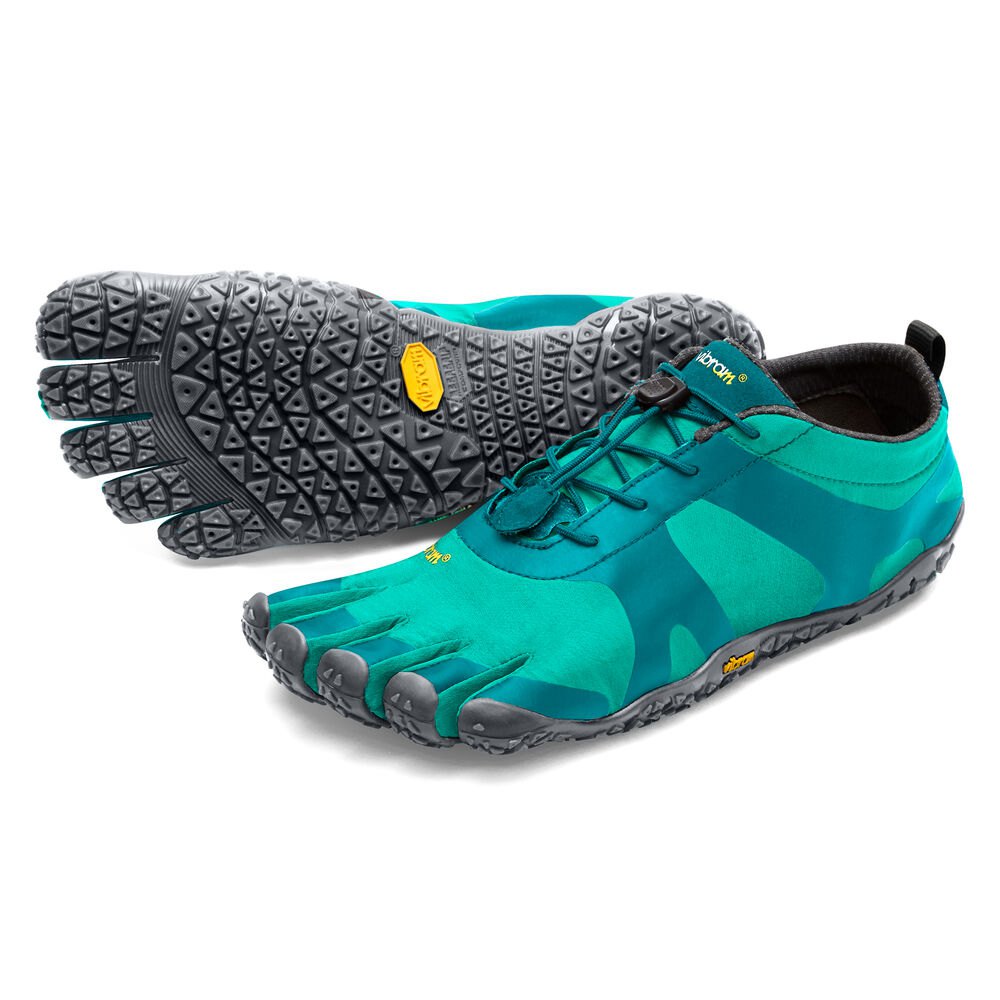 Vibram FiveFingers Dames V-Alpha - Bergschoenen Turquoise/Blauw - 860325DGR